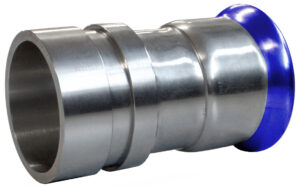 Raccord mixte rainuré