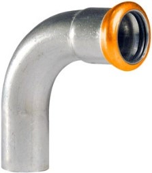 Courbe courte à emboiter à 90° MF - 304